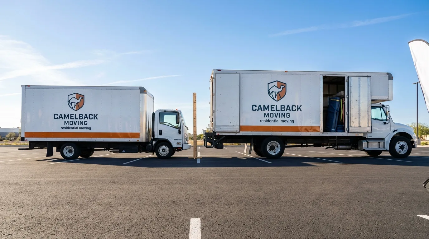 Moving truck size capacity guide in Richland Center